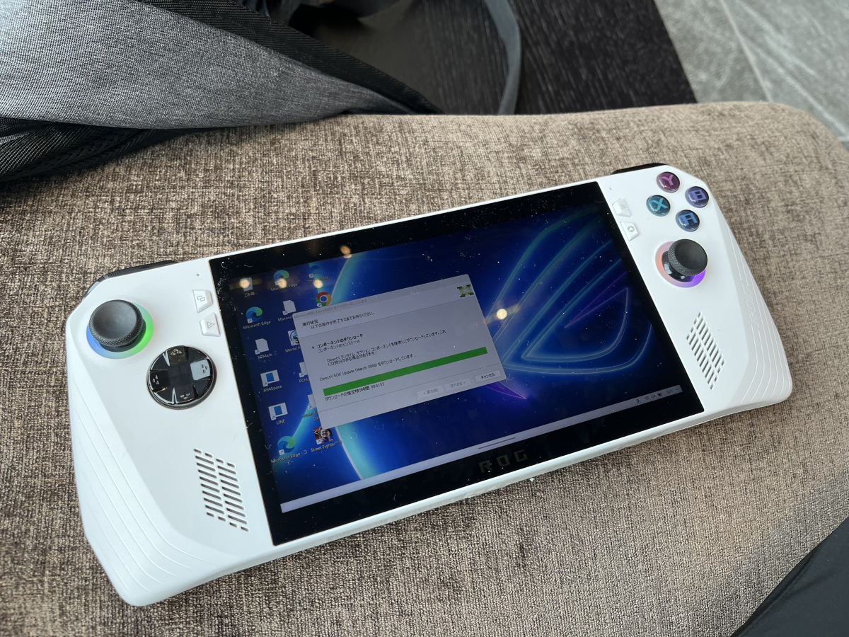 ASUS ROG Allyの中古品を購入しました。今も最強クラスの性能、PC