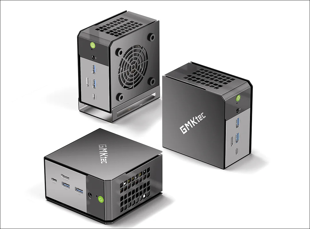 GMKtec EVO-X1 － Ryzen AI 9 HX 370搭載のミニPC、筐体もより小さく