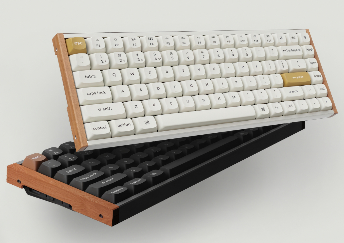 Keychron K2 HE － 天然木を使った美しいデザインと磁気センサー