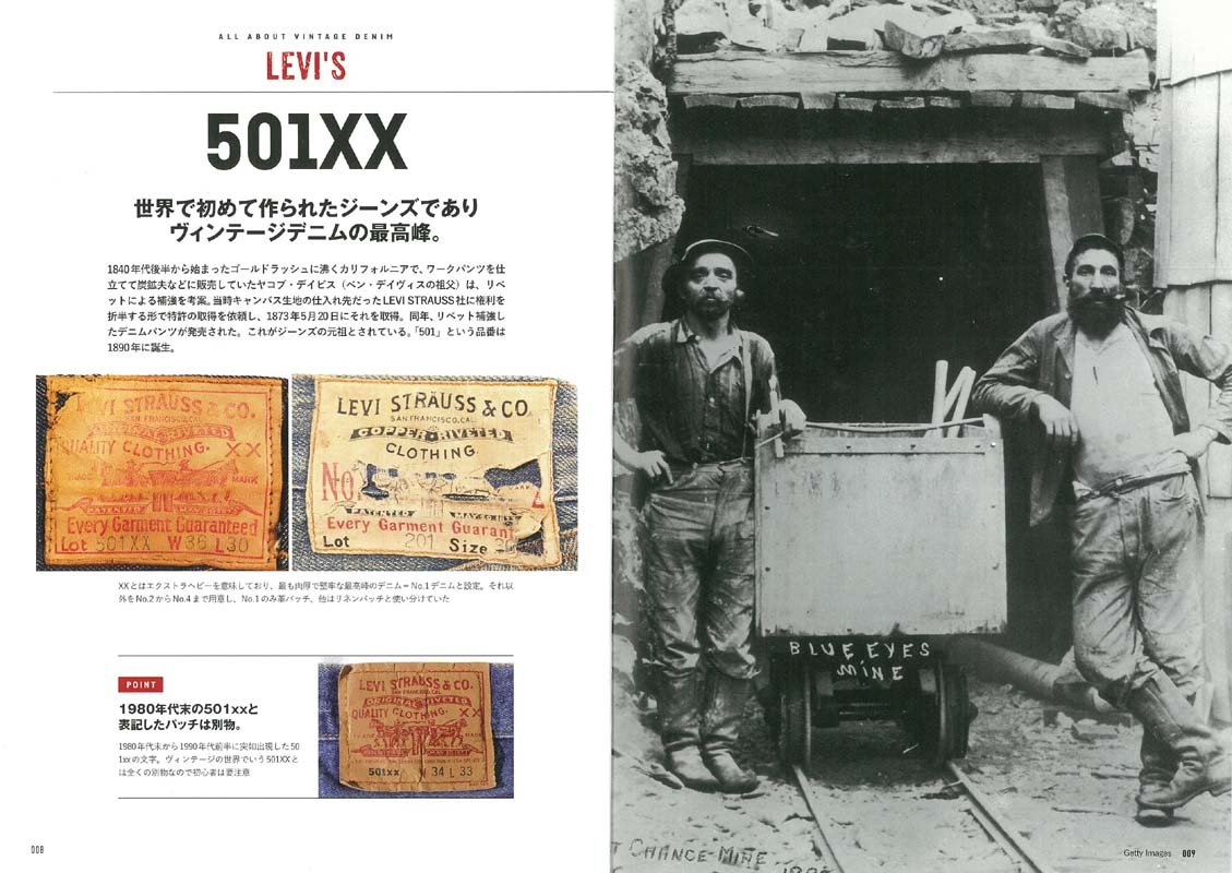 別冊Lightning Vol.180 『ヴィンテージデニムの教科書』エイ出版