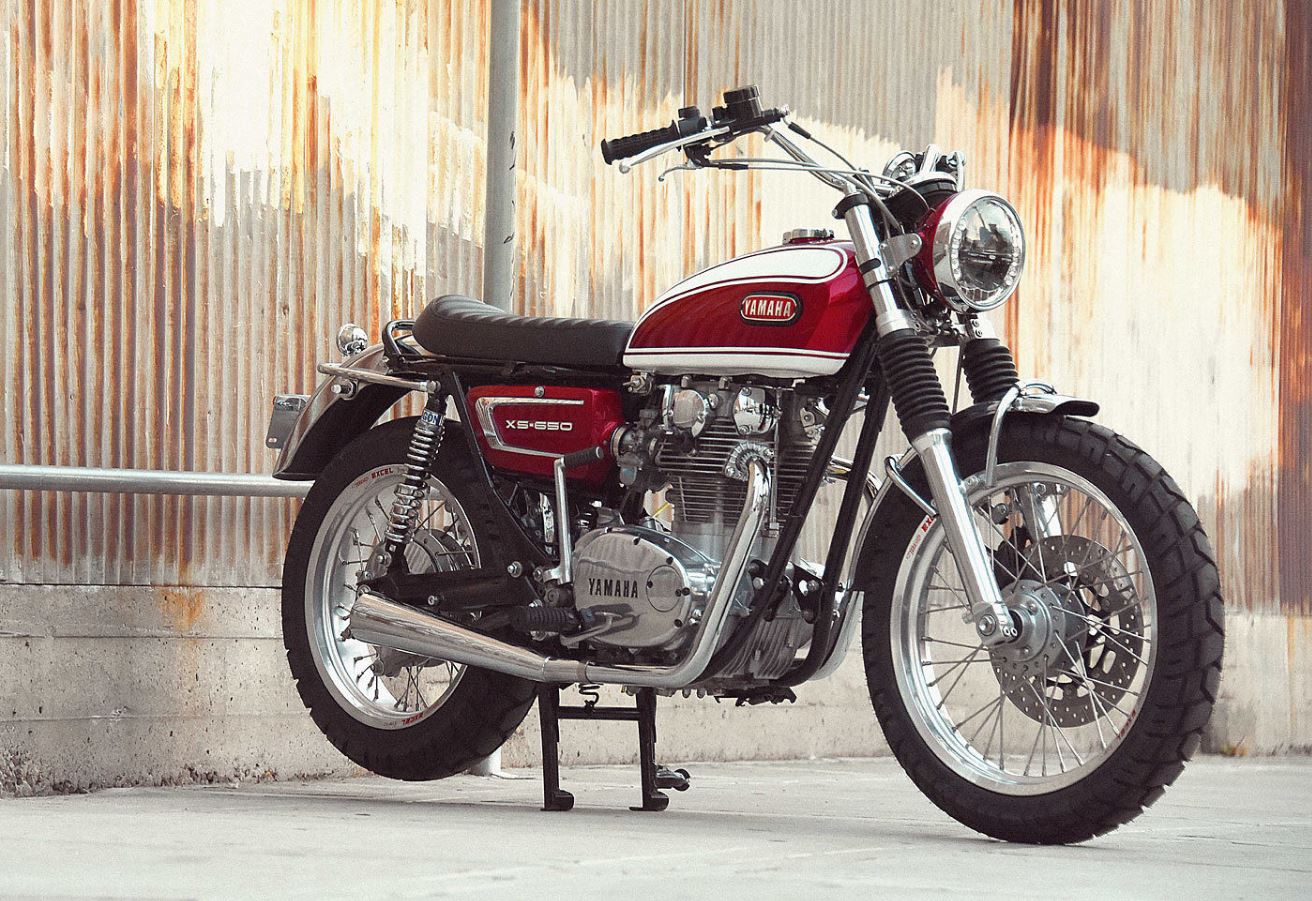 Yamaha Promotional Custom – 1972 Yamaha XS650 | Bike-urious