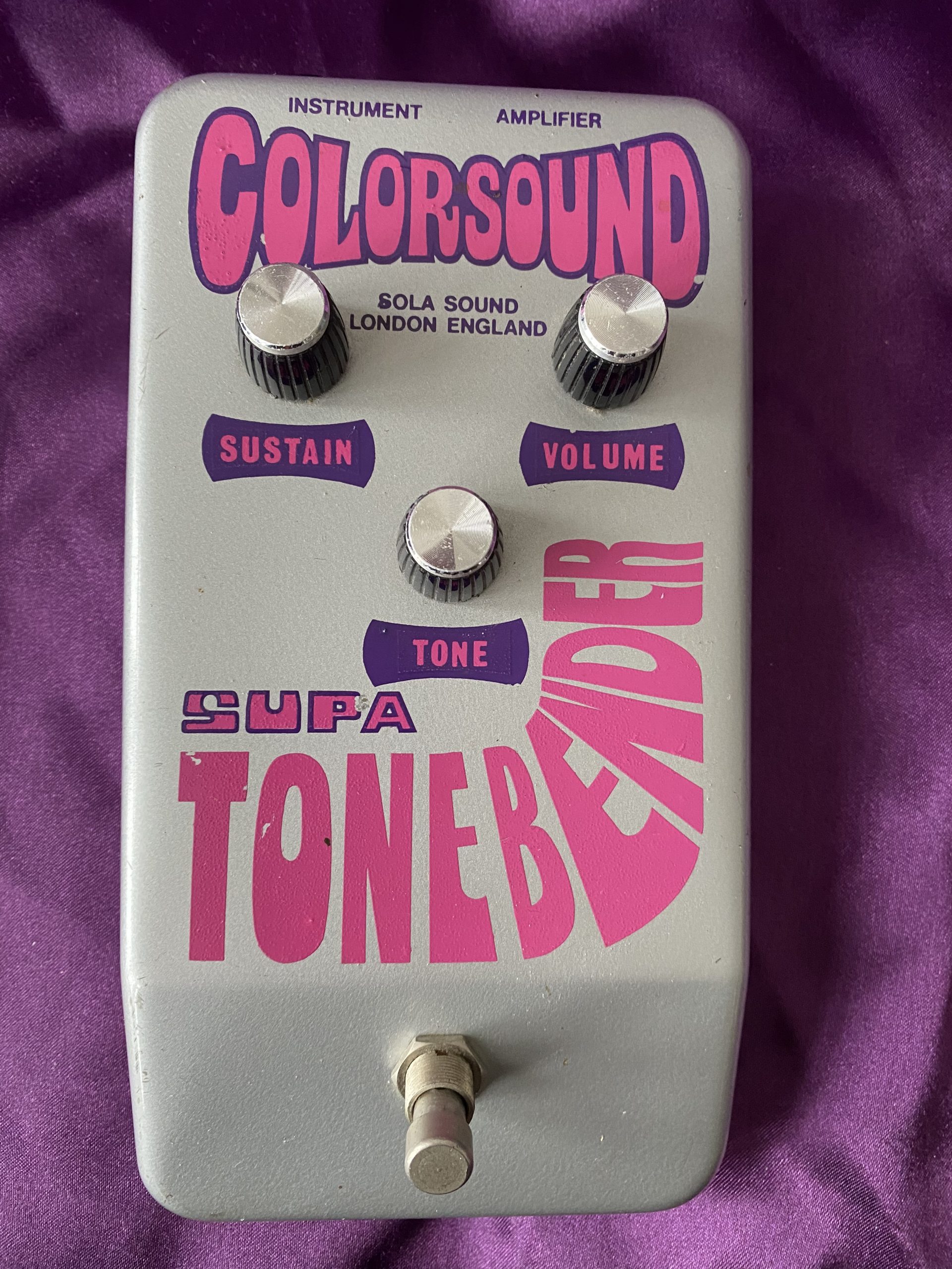Feature – 1975 Colorsound Supa Tone Bender