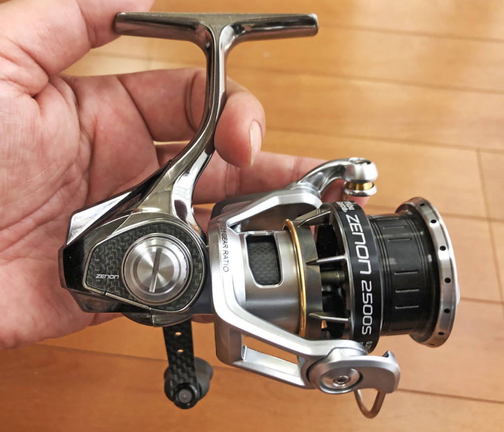 ZENON ゼノン】前代未聞のスーパー超軽量スピニングリール【2500Sで