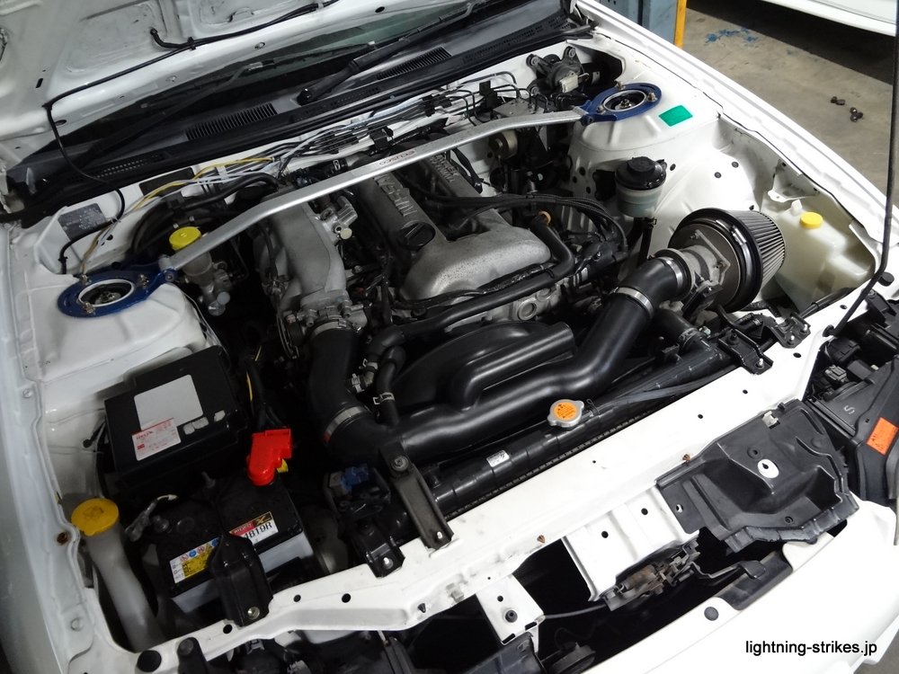 S15シルビア NAエンジンをターボエンジンに換装|Lightning Blog