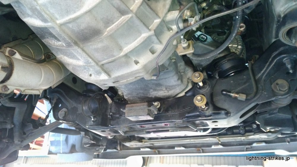 SXE10アルテッツァ エンジンマウント交換|Lightning Blog