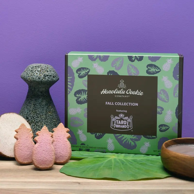 ホノルルクッキーカンパニー、タロ・ブランドとの新コラボ・フレーバー