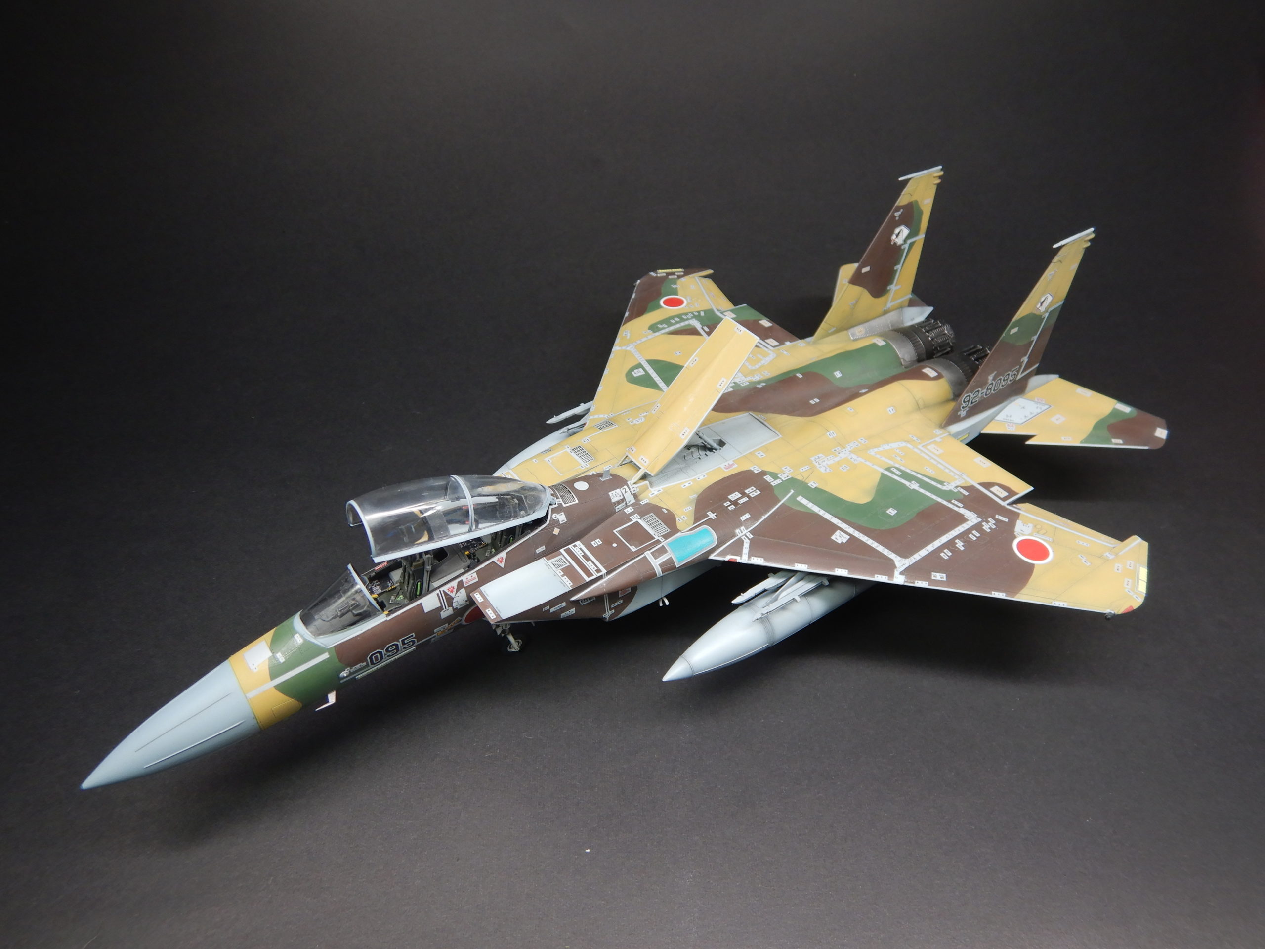 ファインモールド 1/72 航空自衛隊 F-15J 戦闘機 ホットスクランブル