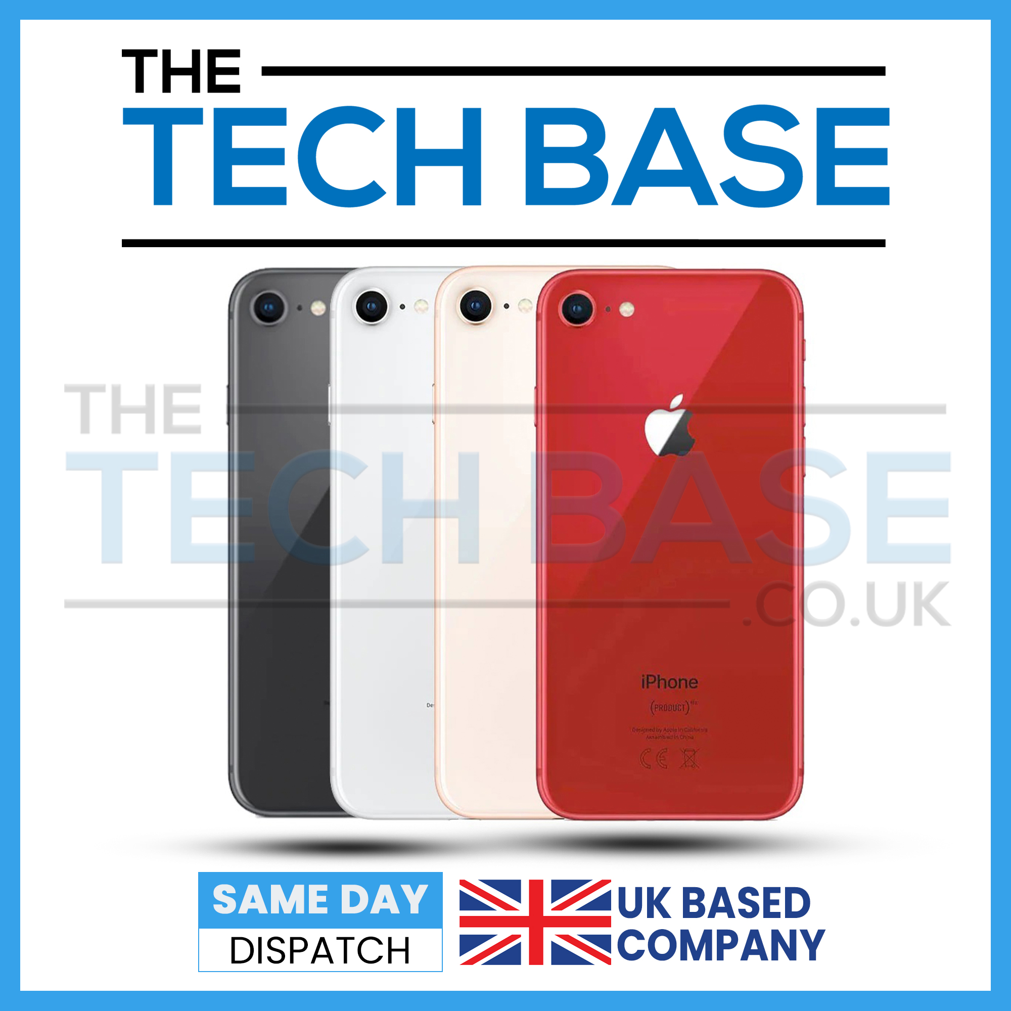 Apple iPhone 8 Mobile Phone Sim Free unlocked - The Techbase
