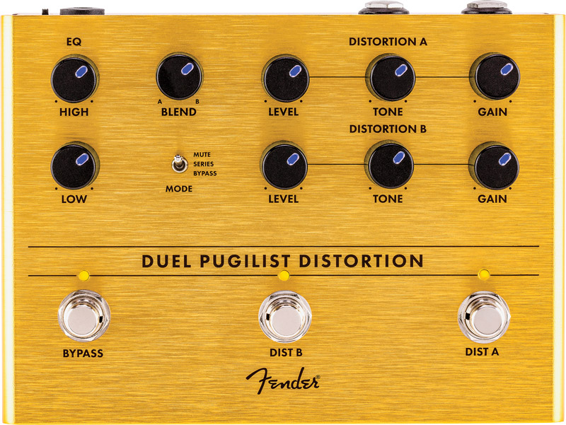 Fender's Duel Pugilist Distortion & Dual Marine Layer Reverb