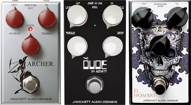 J. Rockett Audio Archer, The Dude, and El Hombre – Vintage Guitar