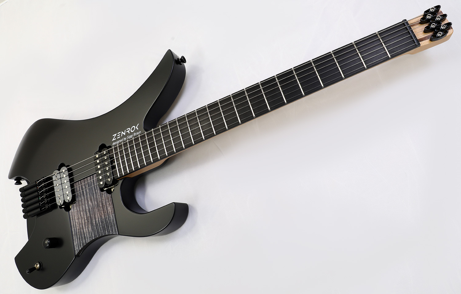 ZX-1 Headless-BLK - Zenrok Guitars - Designed by Siggi Braun