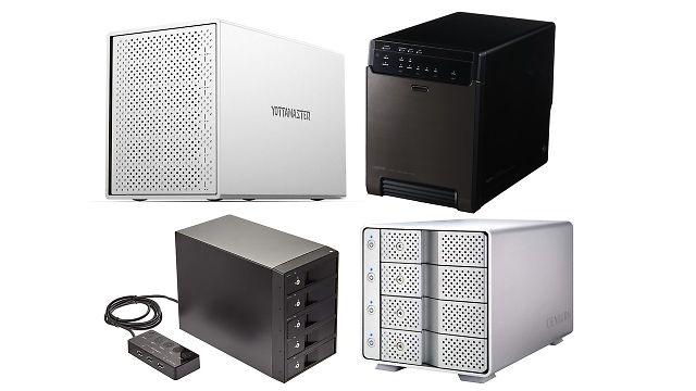 4個から5個のHDDが設置できる外付けハードディスクケースがないか探し