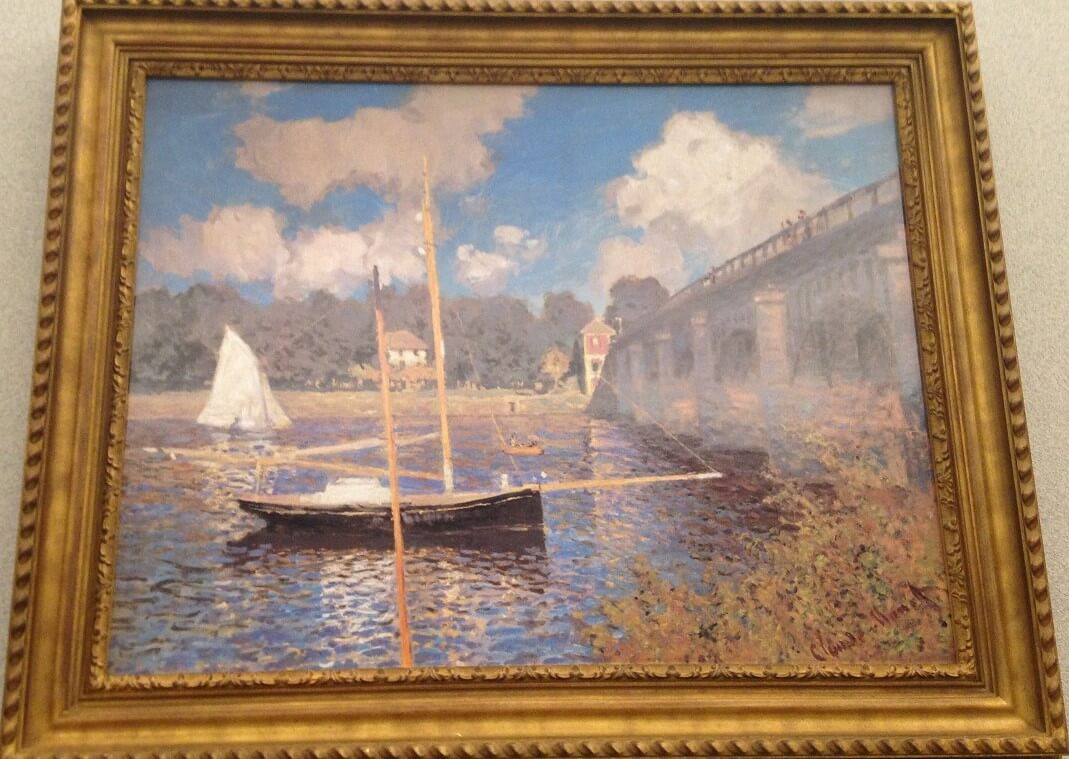 産業革命を彩る自然の美：クロード・モネ「アルジャントゥイユの橋」の