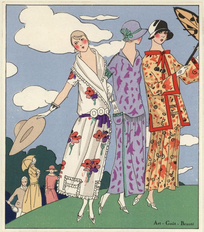 The Elegant Fashion of Art–Goût–Beauté – Kaleidoscope