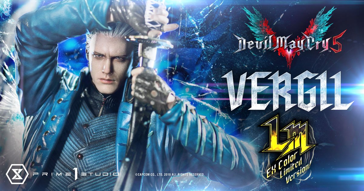 デビル メイ クライ 5」より1/4スケールのスタチュー「 バージル EX