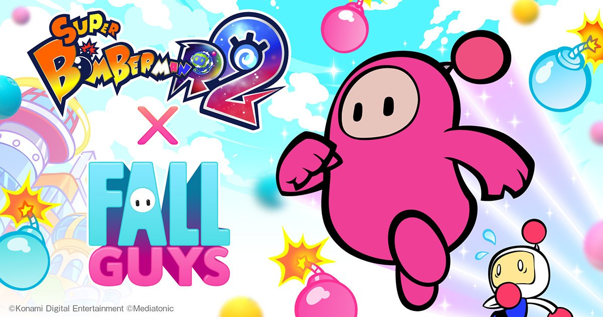 シリーズ最新作「スーパーボンバーマン R 2」と「Fall Guys」の
