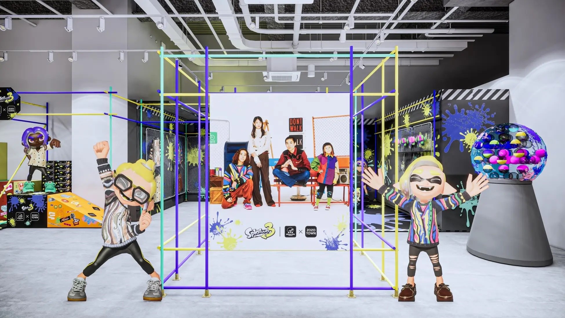 Splatoon 3 x ZOZOTOWN! Brings in-game items to the real world