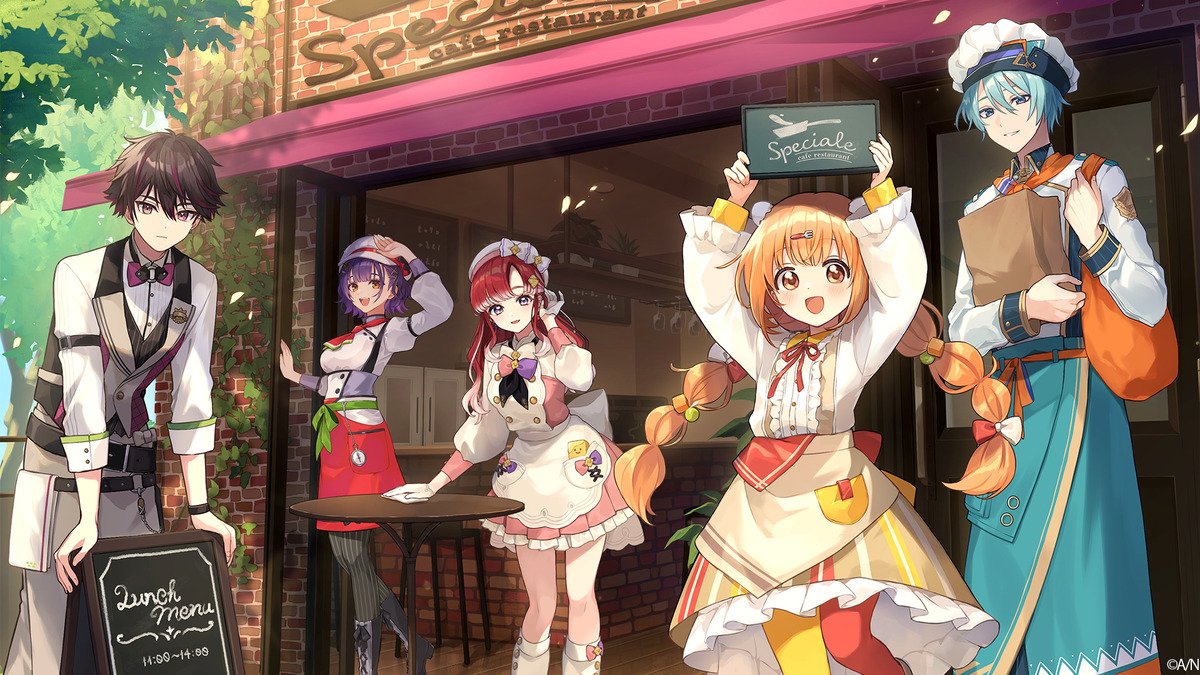 にじさんじから「Speciale Half Anniversary」グッズが2月13日から発売