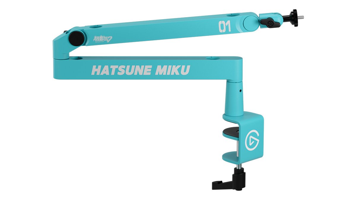 Elgato and Miku Hatsune collaborated to produce four products