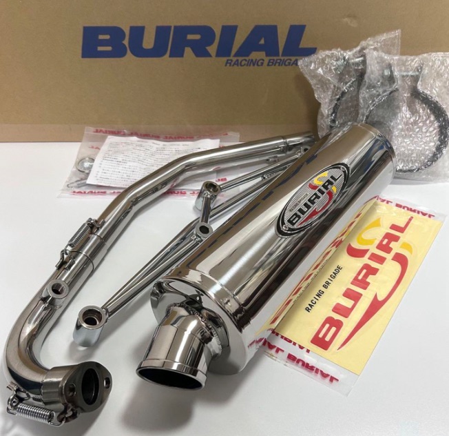 ADV160 ベリアル NEXUS RSマフラー 4分割構造で整備性抜群