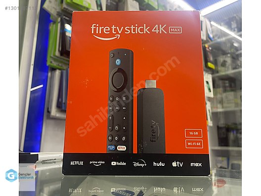 Amazon Fire TV / Amazon Fire TV Stick 4K Max SIFIR - Takas Olur