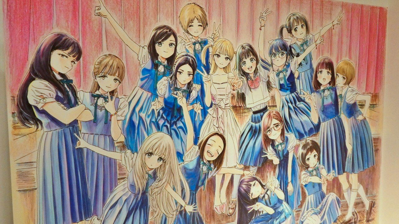 博漫画家デビュー15周年を記念した『明日ちゃんのセーラー服』原画展が