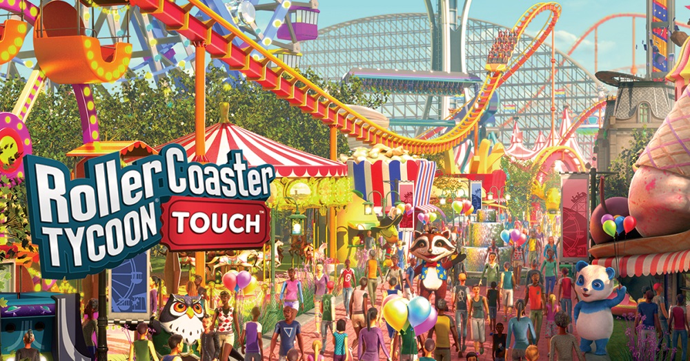 メディア工房、『RollerCoaster Tycoon Touch』の日本語版のサービスを