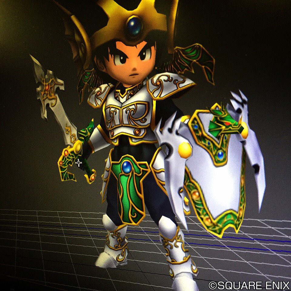 ドラクエ10】天空の剣、天空防具画像がカッコ良すぎる件/ドラテン