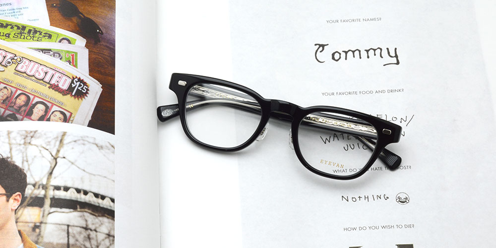 EYEVAN アイヴァン / HANK 最新ウェリントン メガネ正規取扱い店舗