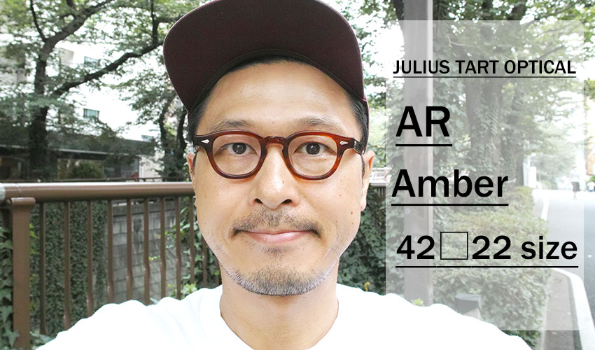 JULIUS TART OPTICAL / AR 42 size 再入荷 | 東京・中目黒 |