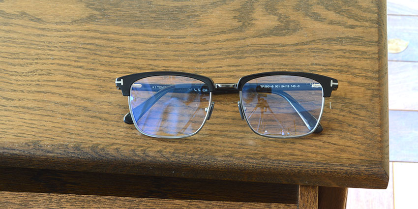 TF5801-B サーモントブローフレーム / TOMFORD トムフォードメガネ正規