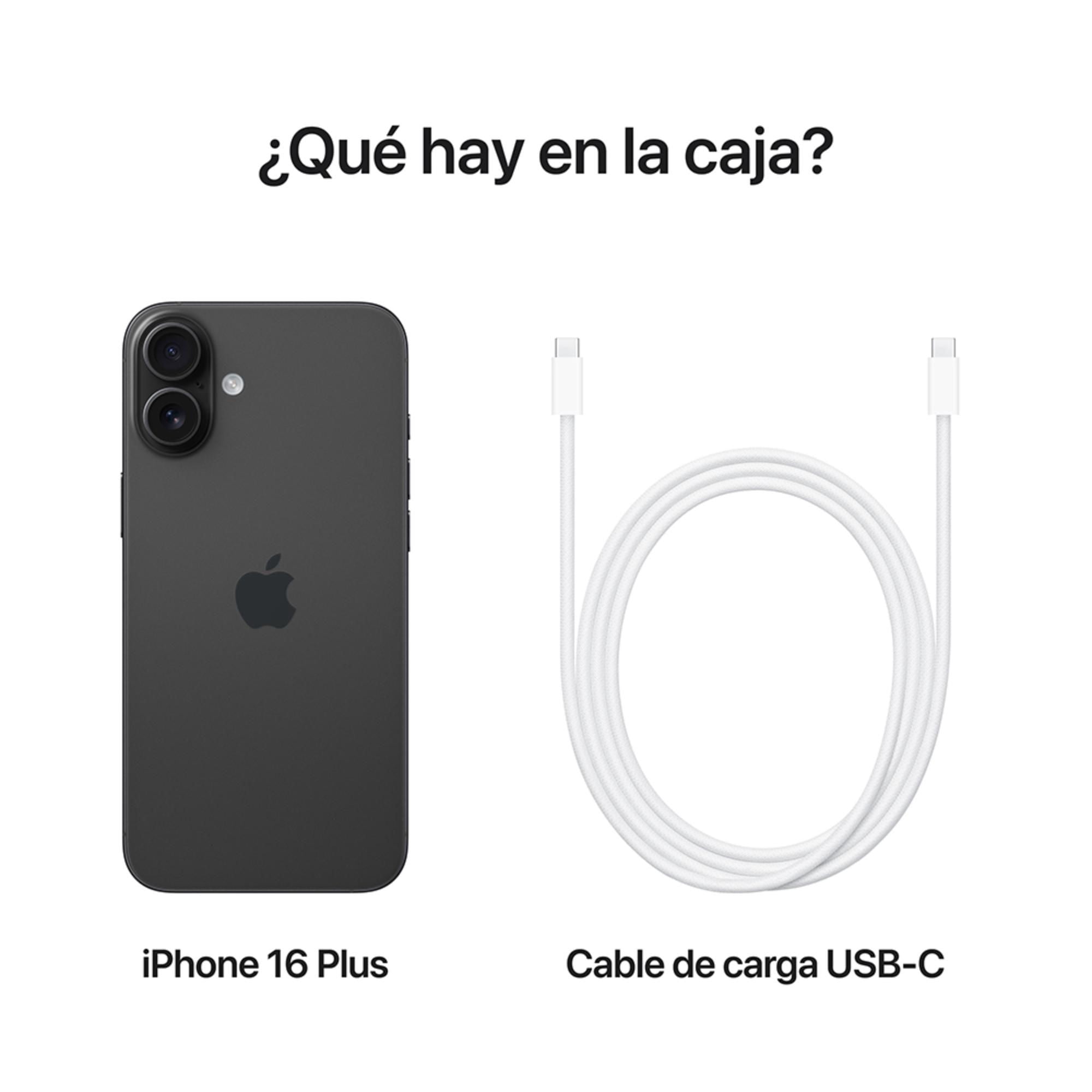 Apple iPhone 16 Plus (256 GB / Black) | SoloTodo.cl