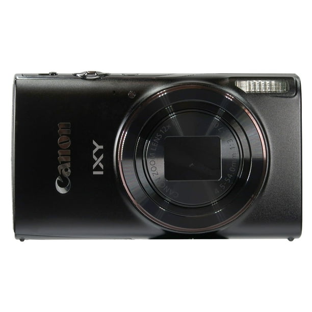 Canon IXY 650 Compact Digital Camera - Black, 12x Optical Zoom, Wi