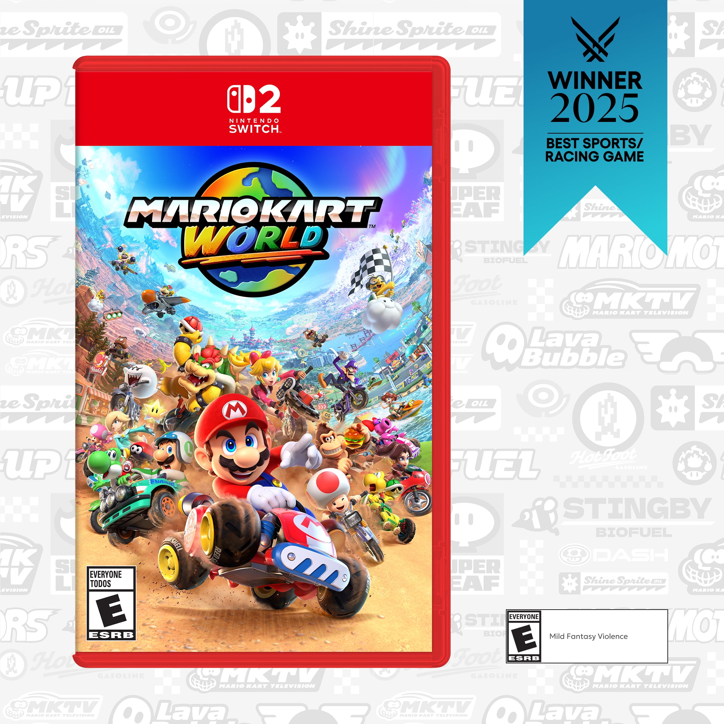 Free Shipping! Nintendo Mario Kart World U S Version Race