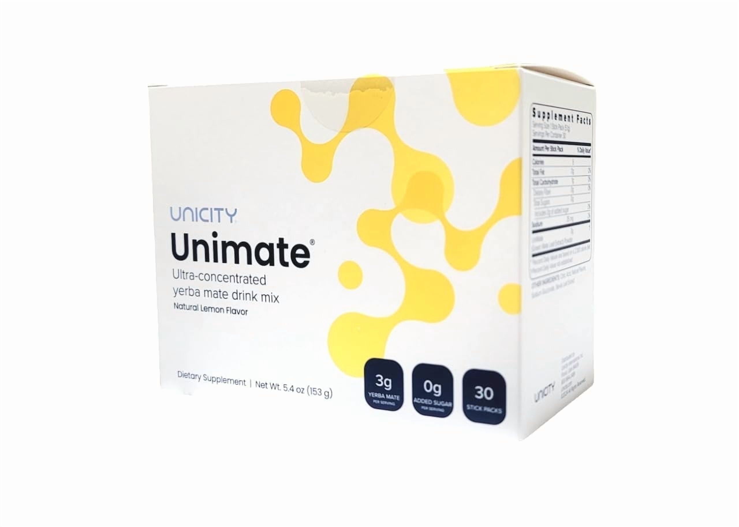 UNICITY UNIMATE LEMON GINGER (30 SACHETS) - Walmart.com