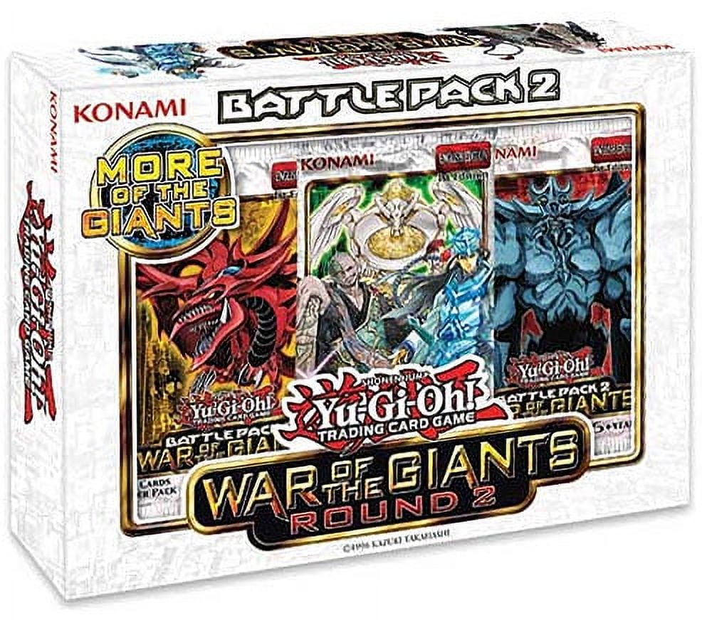 Konami Yu Gi Oh! War of The Giants Round 2 Battle Pack 2 - Walmart.com