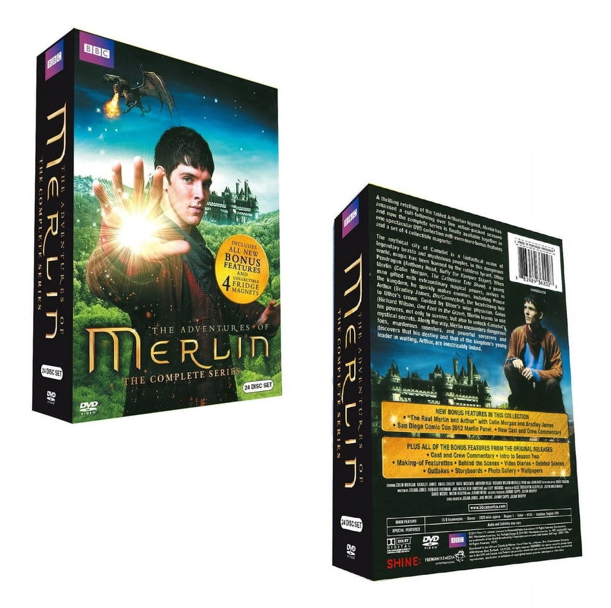Merlin: The Complete Fantasy Series (DVD) - King, Castle, Movie