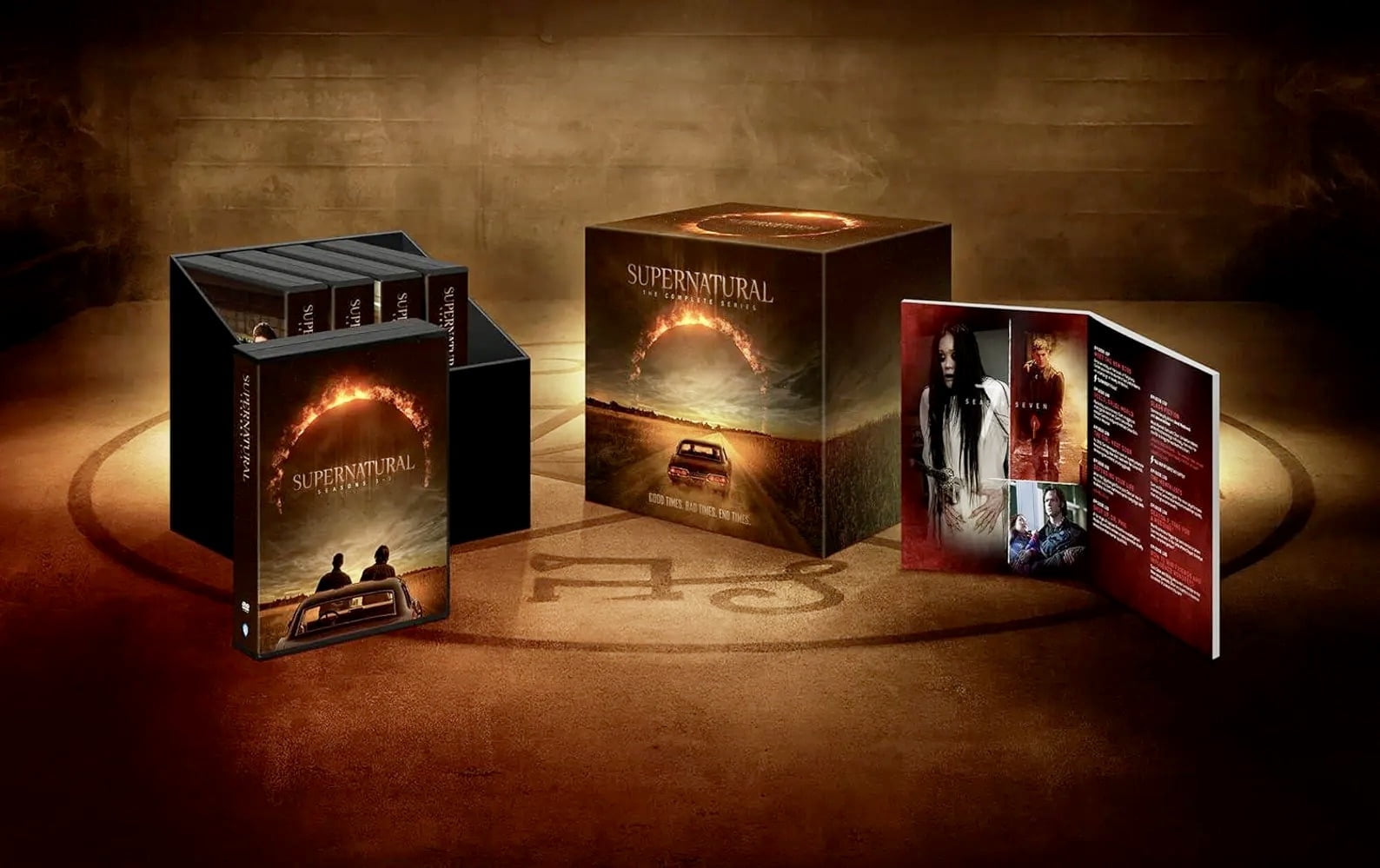 Supernatural Complete Series: Seasons 1-15 DVD Box Set - Walmart.com