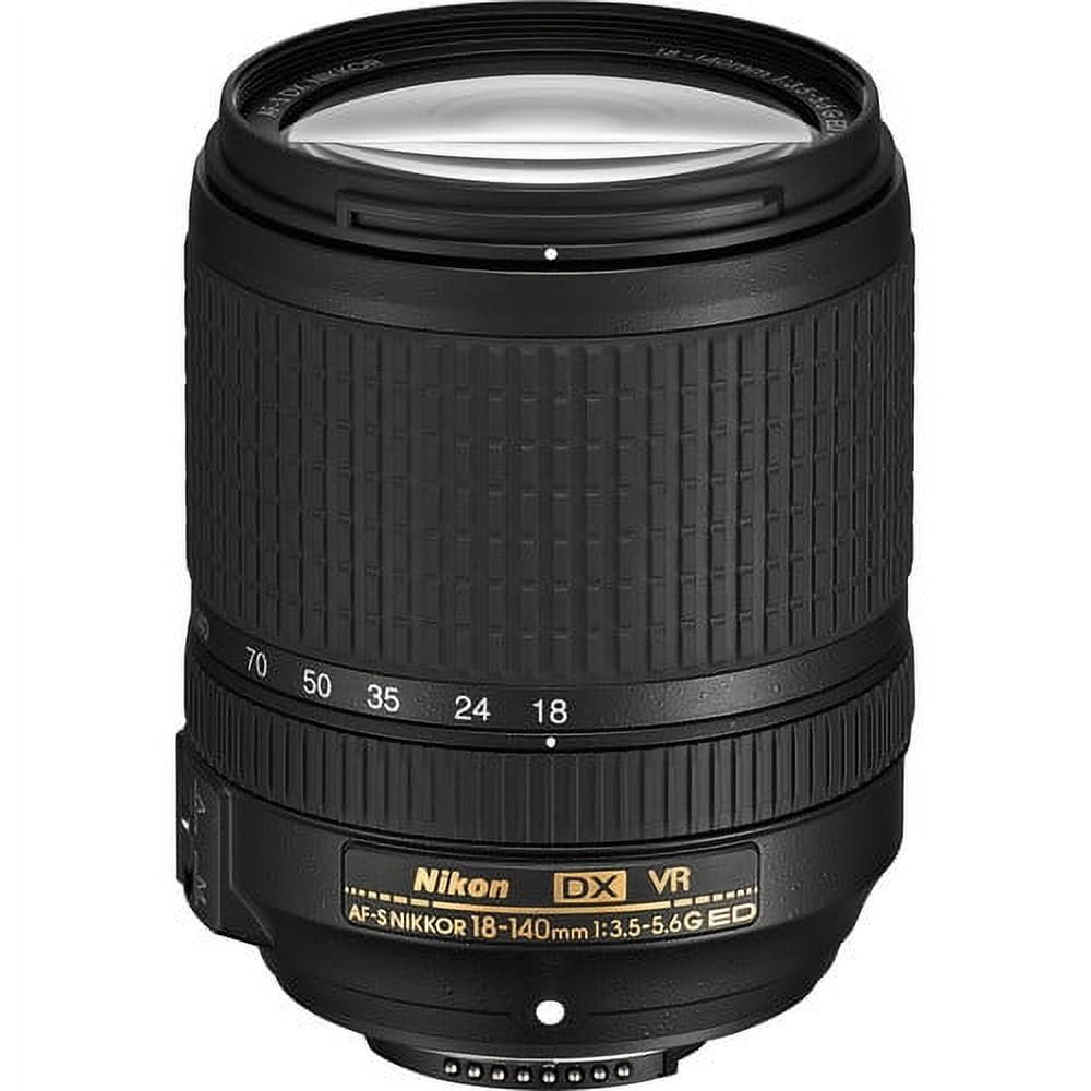 Nikon DSLR Nikkor AF-S DX 18-140mm f/3.5-5.6G ED VR Zoom Lens