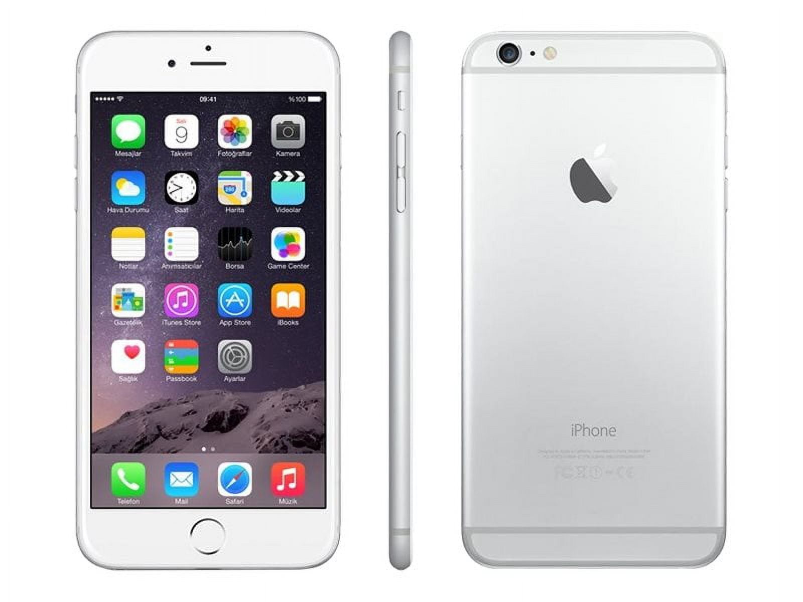 Restored Apple iPhone 6s 64GB, Silver - GSM Unlocked Phone