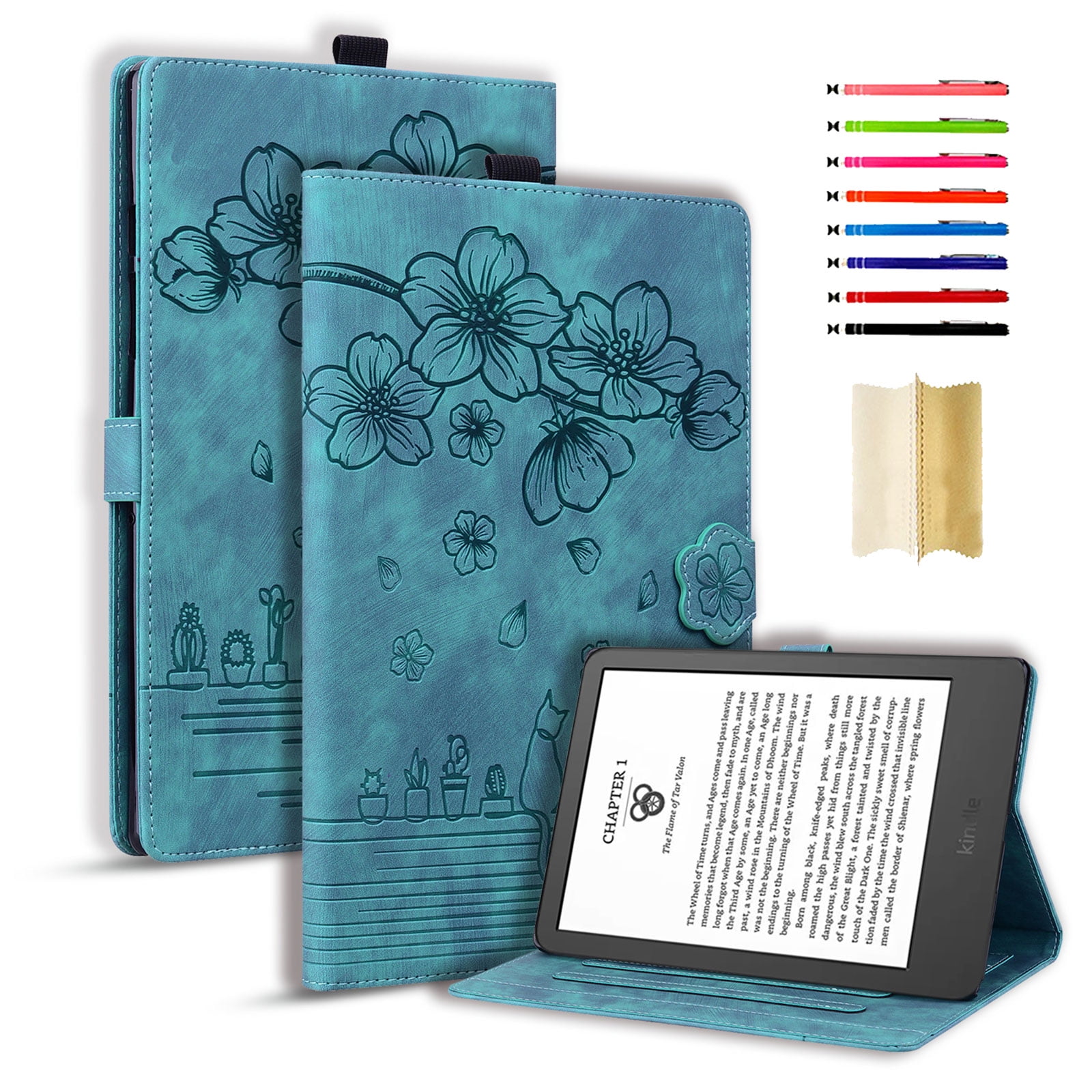 Case for Amazon Kindle Scribe 10.2, Embossed Multiple Viewing