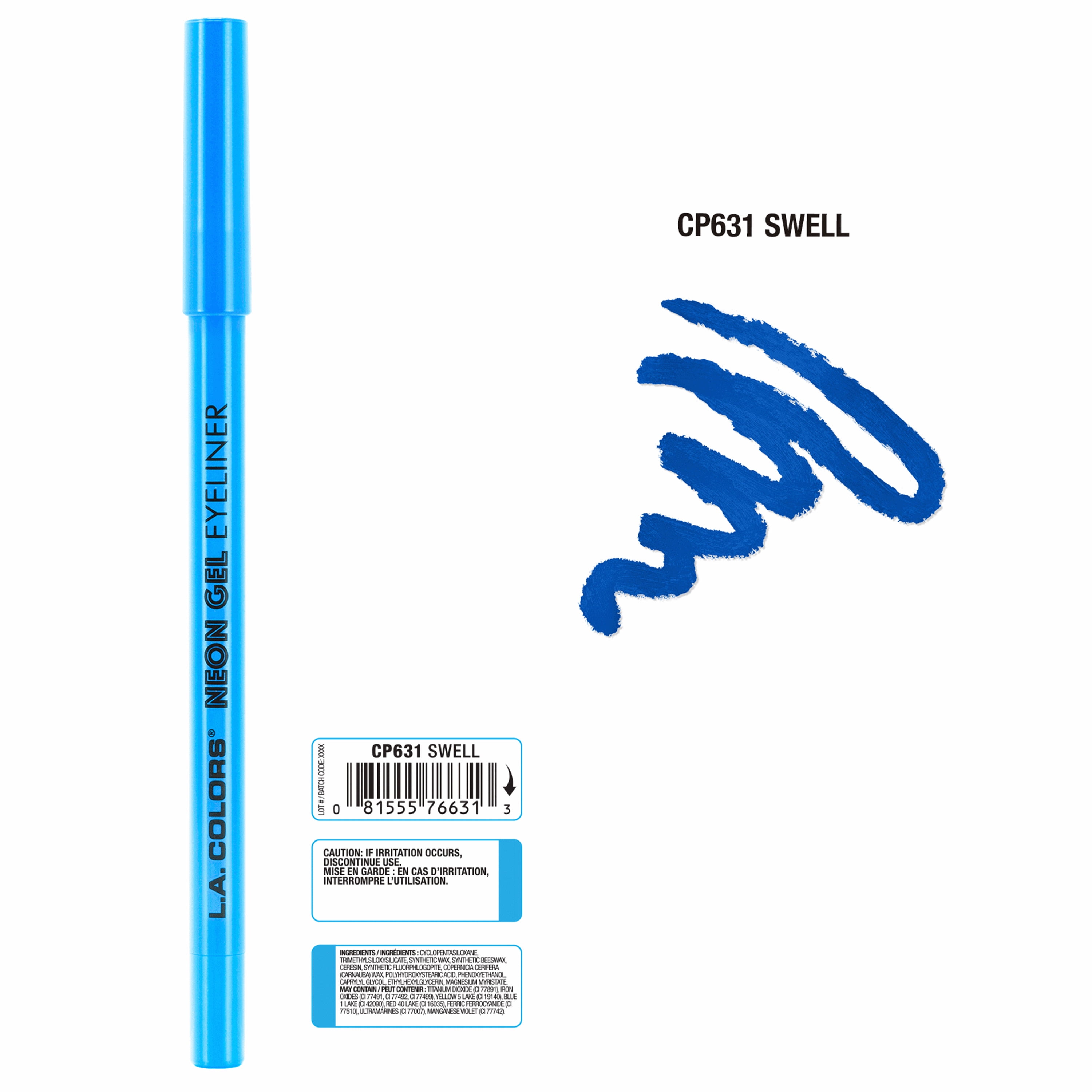 L.A. COLORS Gel Eyeliner, Black Brown, 0.05 fl oz - Walmart.com