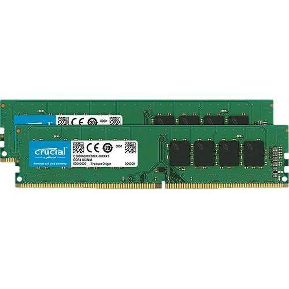 Crucial 32GB RAM Kit (16GBx2) DDR4 2400 MT/s PC Computer Memory
