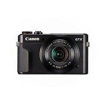 Canon PowerShot G7 X Mark II with Flip Screen (Black