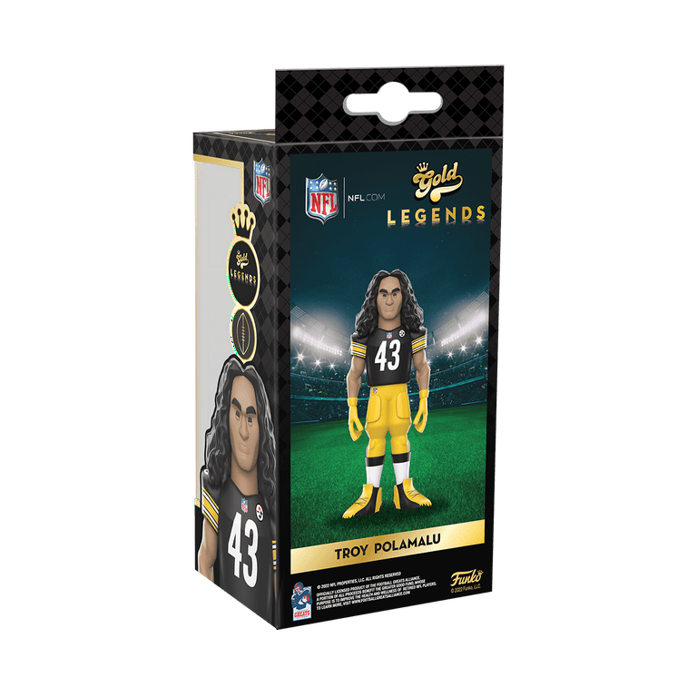 ピッツバーグスティラーズ♯トロイ ポラマル フィギュア ピッツバーグ