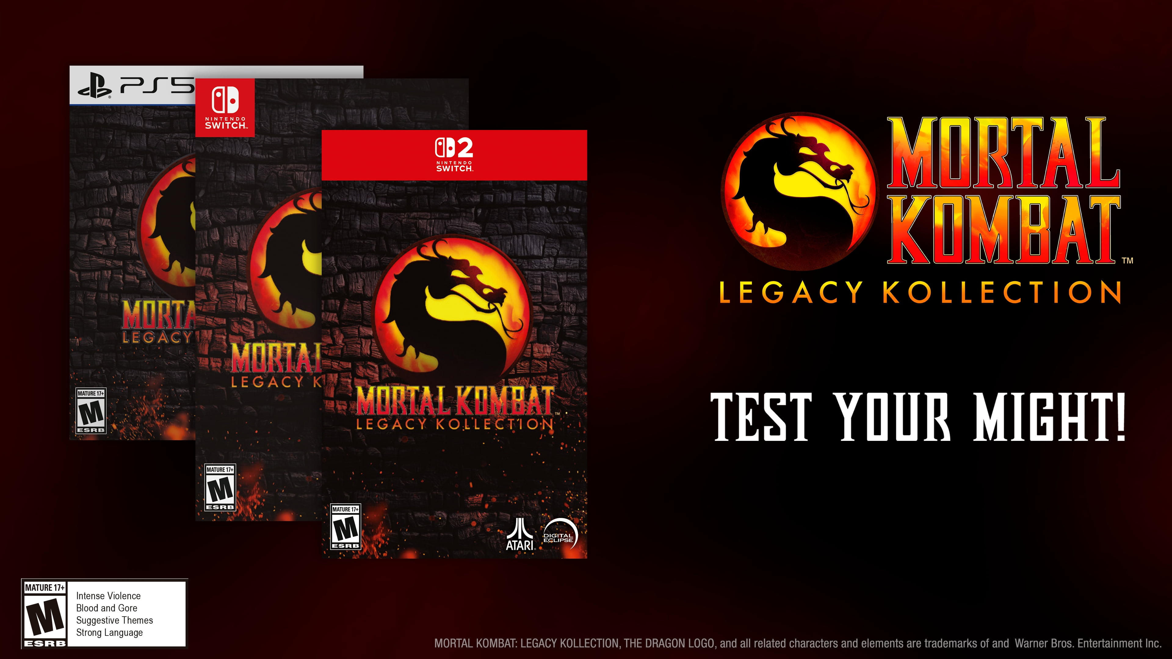Mortal Kombat Legacy Kollection - Day 1 Edition, Nintendo Switch 2