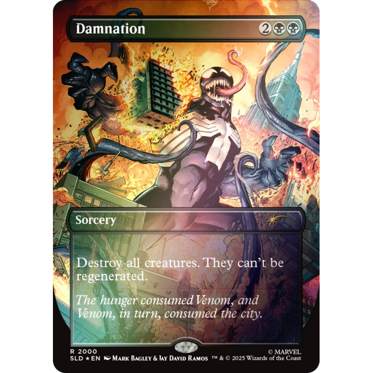 Magic the Gathering Secret Lair x Marvel's Spider-Man: Venom