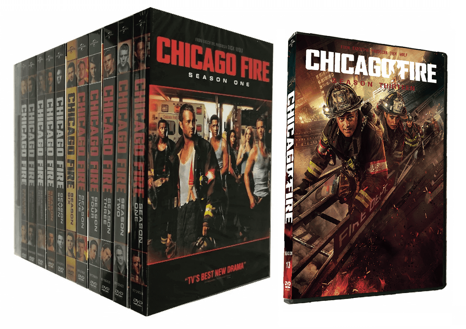 Chicago Fire TV Show Full Collection Box Set: Complete Series
