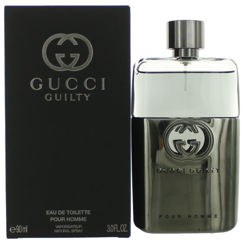 Gucci Guilty Eau de Toilette Spray 3 oz for Men, Woody Aromatic