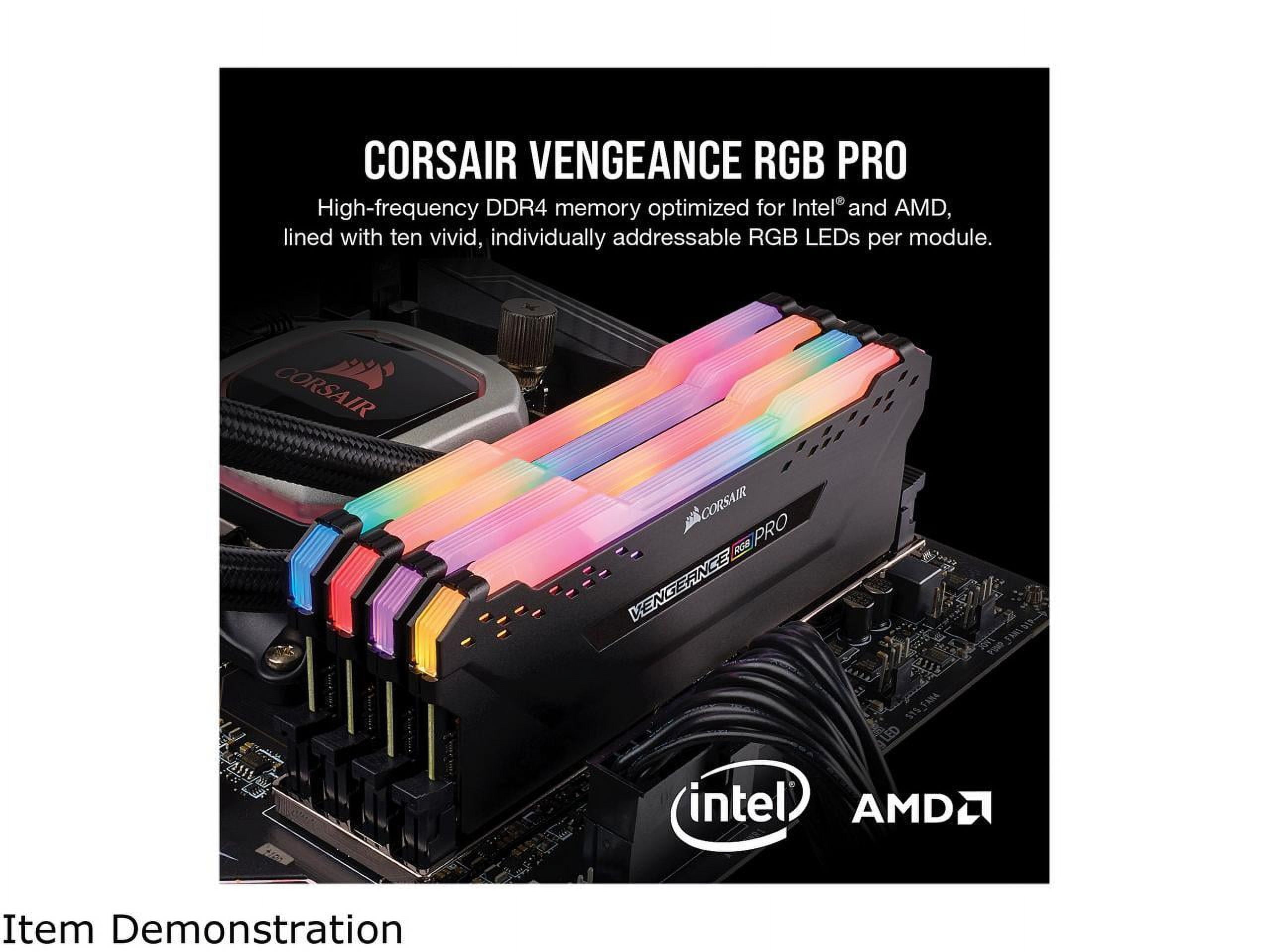 Corsair Vengeance Pro RGB Gaming 32GB Internal RAM DDR4 3600 PC4